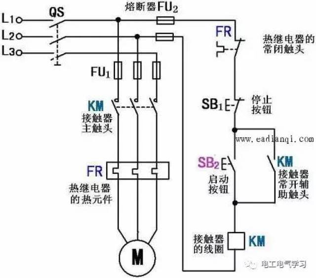 护栏灯与稳压器与真空交流接触器工作原理图解